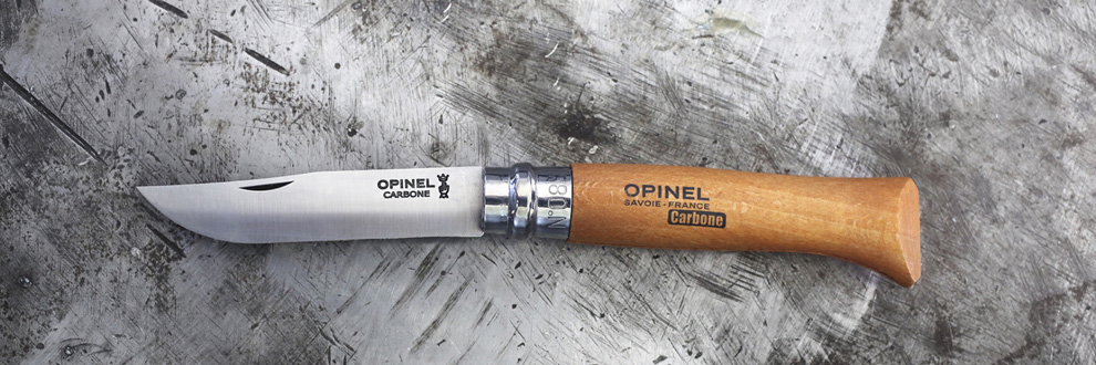 Couteau OPINEL TRADITION CARBONE N8 - Cliquer pour agrandir