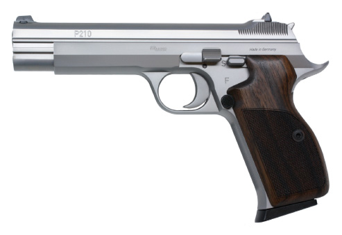 Pistolet Sig Sauer P210 LEGEND SILVER - Cliquer pour agrandir Pistolet Sig Sauer P210 LEGEND SILVER - Cliquer pour agrandir