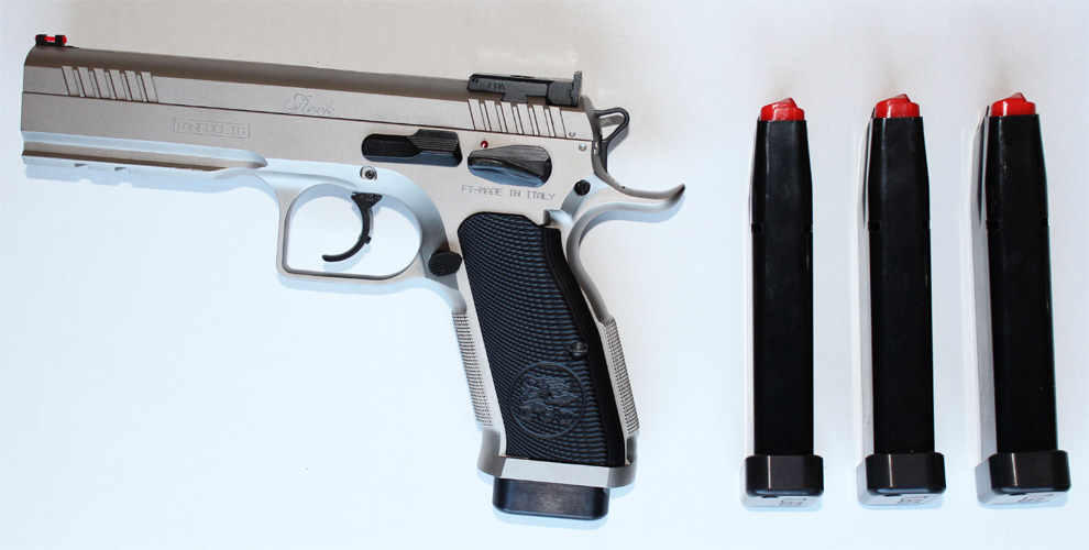 Pistolet TANFOGLIO STOCK III SPECIAL Custom TLGS II - Cliquer pour agrandir