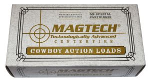 Munitions Magtech Cowboy Action Shooting 38 SP balles plomb 125 gr - PROMOTION