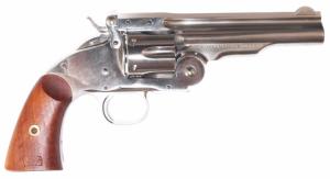 Revolver Uberti 1875 SCHOFIELD 2ème Modèle Nickelé