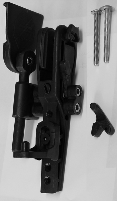 Holster JR Holster Macro DG Noir - Configuration de base - Vue 02 Holster JR Holster Macro DG Noir - Configuration de base - Vue 02