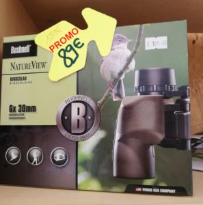 Jumelles BUSHNELL NatureView Binocular 6x30 MM - PROMOTION