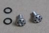                     Vis de Plaquettes à têtes Bombées Torx pour pistolets CZ - Argent