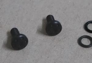                     Vis de Plaquettes à têtes Bombées Torx pour pistolets CZ - Noir