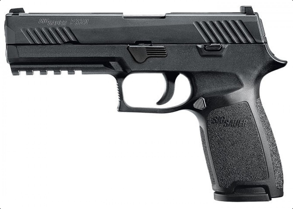 Pistolet Sig Sauer P320 FULL SIZE Nitron Noir - Cliquer pour agrandir