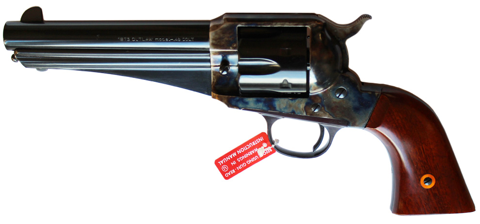 Revolver Uberti 1875 OUTLAW Bronzé / Jaspé en 5,5 pouces - Cliquer pour agrandir