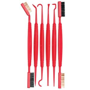 Brosses de Nettoyage et Piques Double-tête EEMAN TECH Accu-Grip - Pack de 6