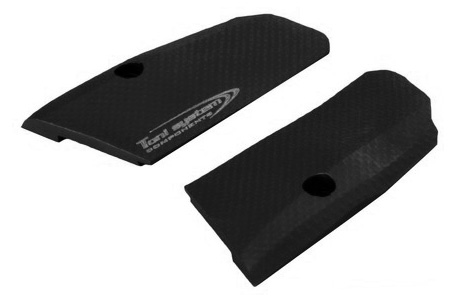 Plaquettes Alu TONI SYSTEM X3D GRIPS pour pistolets Tanfoglio (Petite Carcasse) Noir - Cliquer pour agrandir