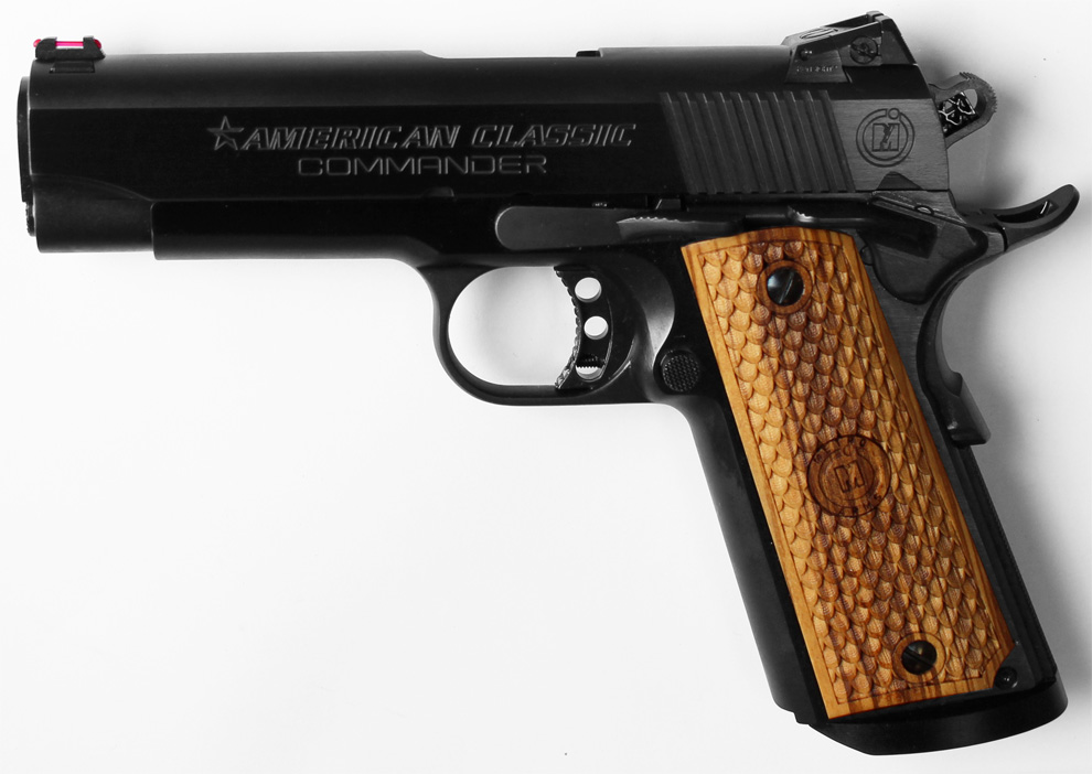 Pistolet American Classic COMMANDER BRAVO SERIE ENHANCED 9x19 Blued - Cliquer pour agrandir Pistolet American Classic COMMANDER BRAVO SERIE ENHANCED 9x19 Blued - Cliquer pour agrandir