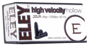 Munitions Eley 22 LR Haute Vélocité Hollow (boite de 50 cartouches)