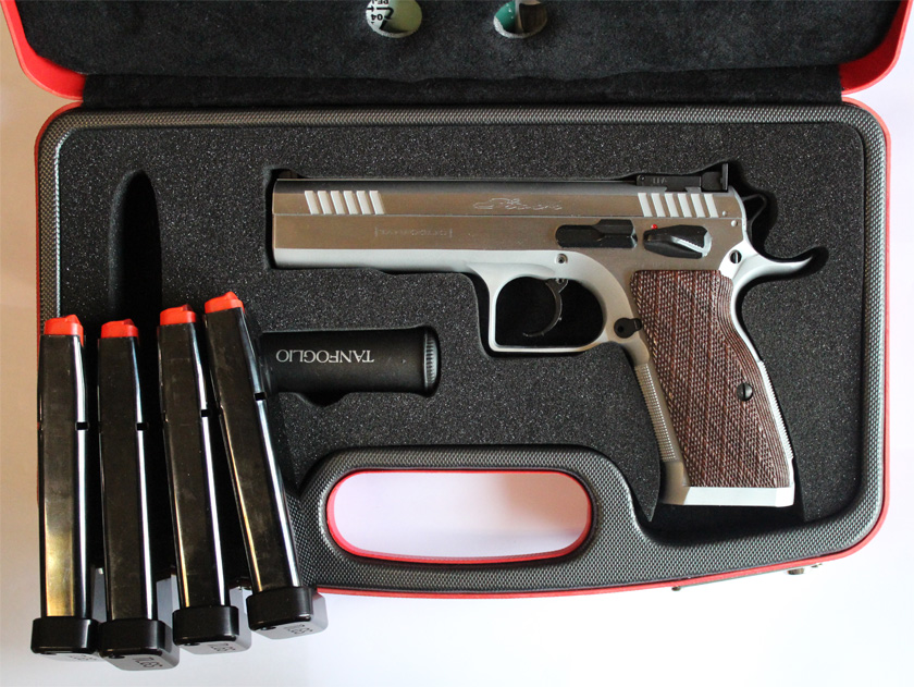 Pistolet Tanfoglio Stock II Custom TLGS en Mallette - Cliquer pour agrandir