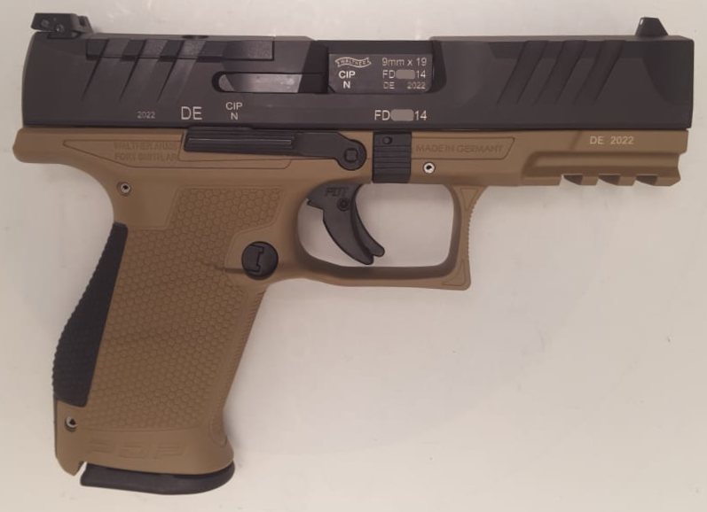 Pistolet WALTHER PDP COMPACT 4'' FDE