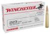 Munitions Winchester 223 R 55 Gn FMJ