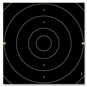 Cibles Pistolet vitesse 25 m Coeur de cible