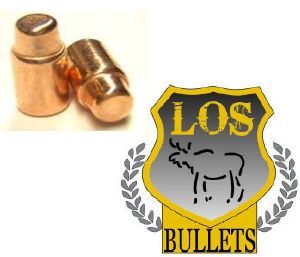 Balles LOS    38 / 357 -  158 gr SWC 358 - COPPER PLATED