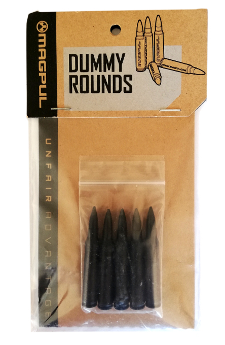 Cartouches factices MAGPUL 5.56X45 pour AR-15 - Cliquer pour agrandir