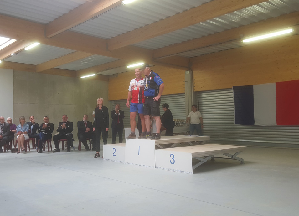 Podium Philipe Rouge, classé 2me en Classic - CDF TSV 2017