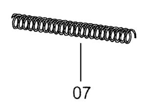 (07) Ressort de Percuteur pour Pistolets Glock