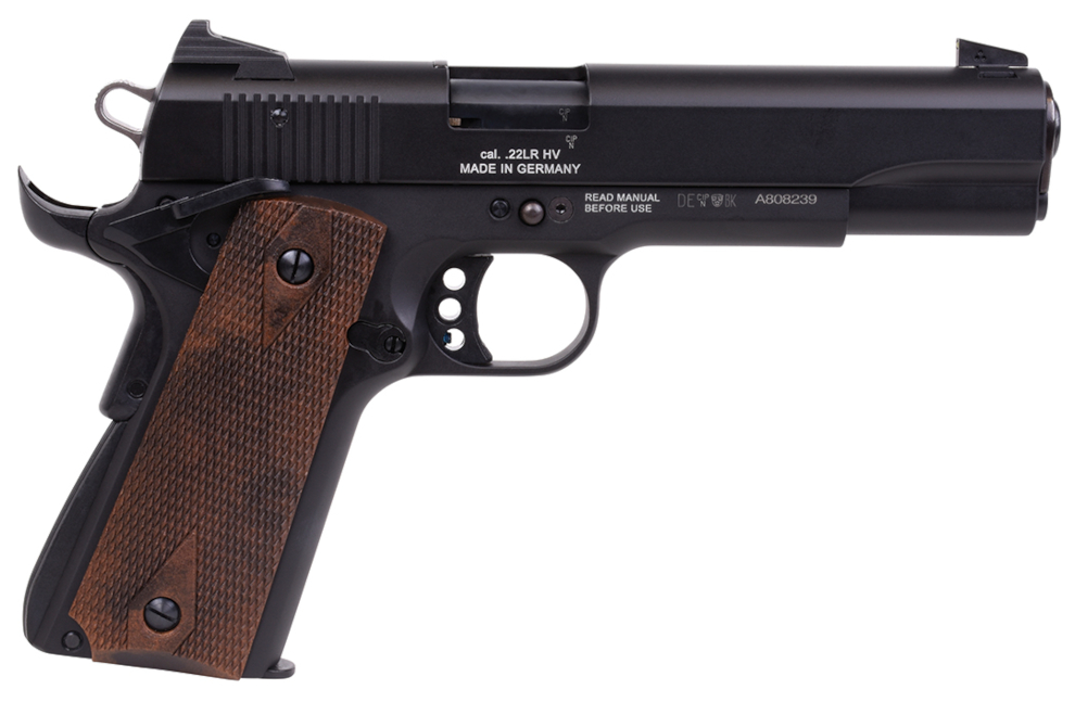 Pistolet GSG 1911 Noir plaquettes bois