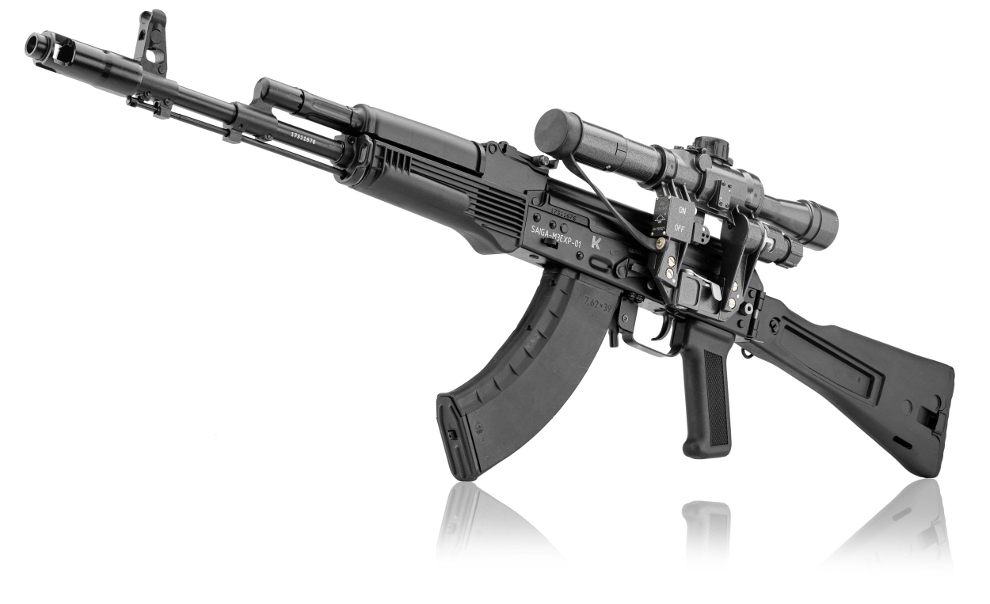 PACK IZHMASH KALASHNIKOV SAIGA MK 103 7.62X39 et OPTIQUE NPZ - Cliquez pour agrandir