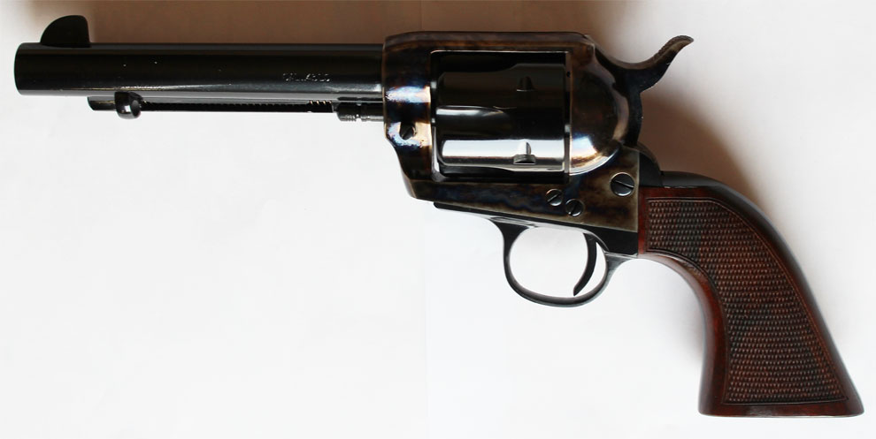Pietta 1873 SA Jaspé, crosse quadrillée