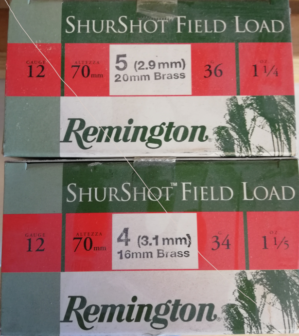 Cartouches Remington Calibre 12 / 70 Shurshot Field Load - PROMOTION