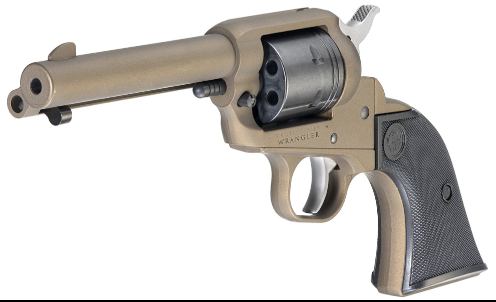 Revolver RUGER WRANGLER 22 LR Burnt Bronze Cerakote - Modèle 2004 - Cliquer pour agrandir