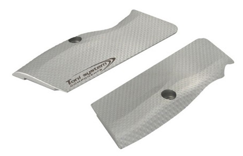 Plaquettes Alu longues TONI SYSTEM X3D GRIPS pour pistolets Tanfoglio (Petite Carcasse) - Cliquer pour agrandir