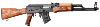 Carabine WBP JACK CROSSE BOIS CAL. 7.62X39 - 415 MM 
