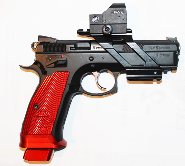 Montage Point Rouge FAB DEFENSE USM - Cliquer pour agrandir