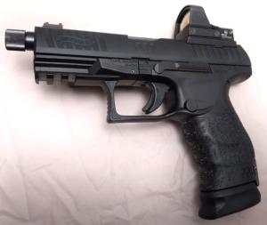               Pistolet  WALTHER PPQ TAC (arme occasion, comme neuve)