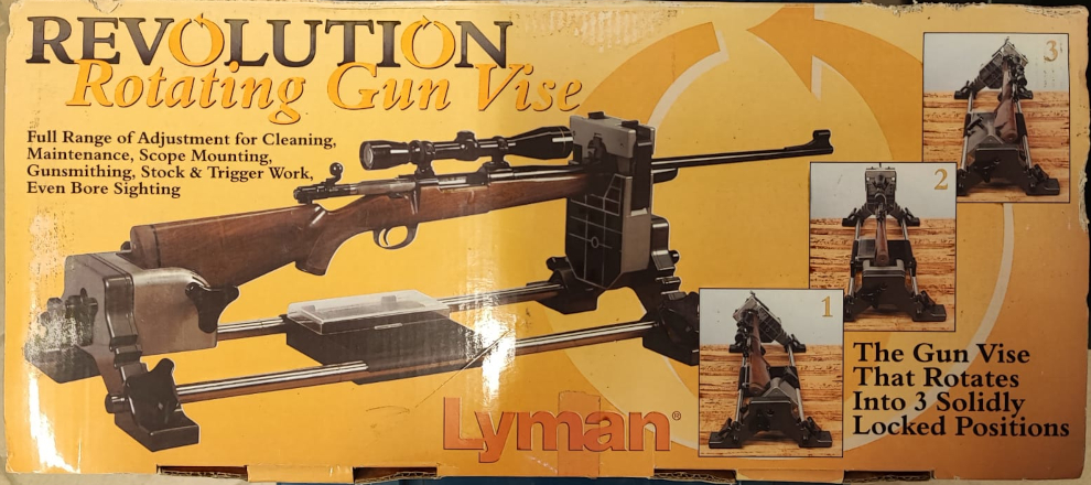 Etau Rotatif Pour Armes à Feu REVOLUTION ROTATING GUN VISE -