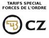                Tarif Spécial Forces de l'Ordre - CZ