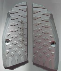           Plaquettes Alu TONI SYSTEM VIBRAM GRIPS Fines pour CZ 75 SP01 Shadow - PROMO DESTOCK