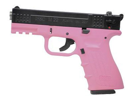Pistolet ISSC M22 Pink - Cliquer pour agrandir Pistolet ISSC M22 Pink - Cliquer pour agrandir