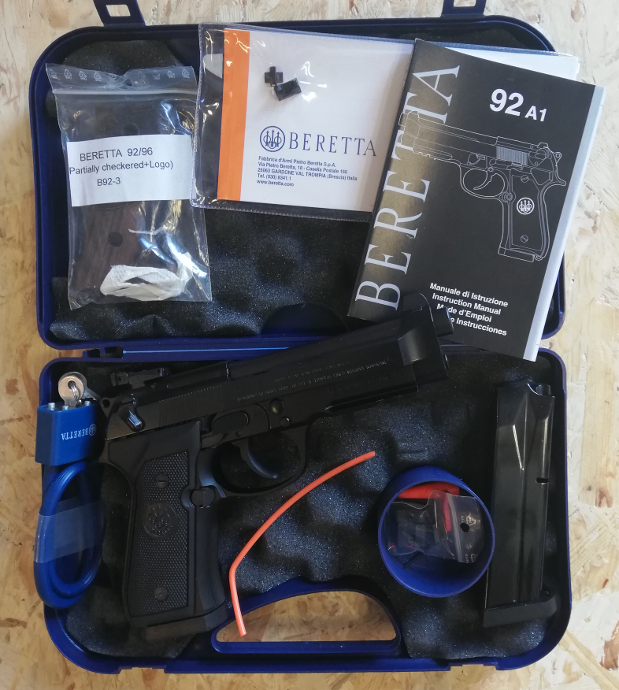 Pistolet BERETTA 92 A1 (arme occasion) - Cliquer pour agrandir