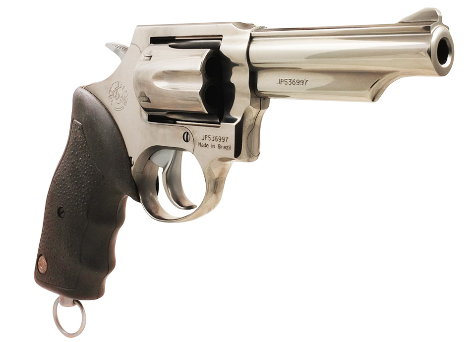 Revolver Taurus 82s en 38 Special 4 pouces inox avec anneau - cliquer pour agrandir