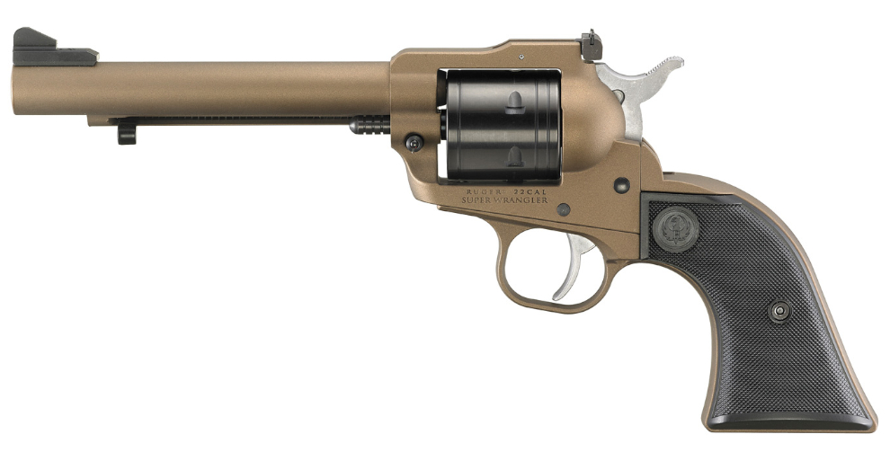 Revolver RUGER SUPER WRANGLER 22 LR Bronze Cerakote - Modle 2034