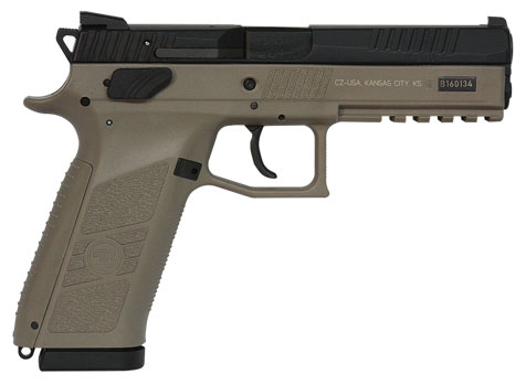 Pistolet CZ P09 FDE - Cliquer pour agrandir