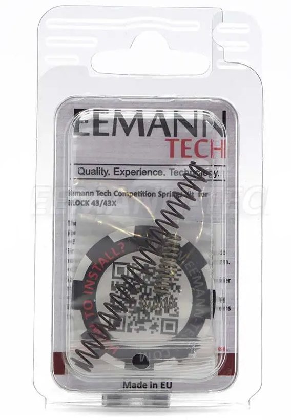 Kit Ressorts Compétition EEMANN TECH pour Glock 43 / 43X 