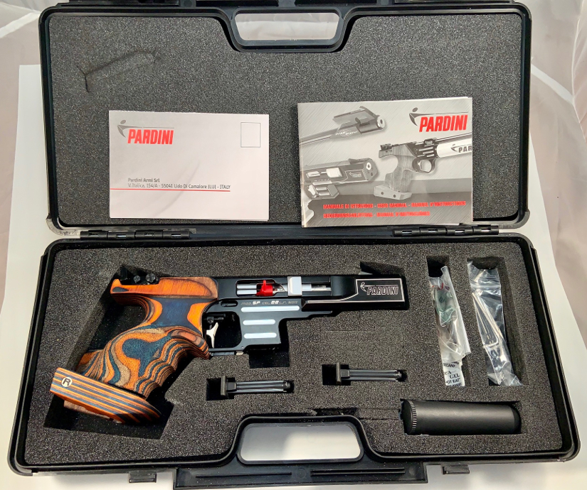 Pistolet Pardini SP NEW RF Droitier (arme occasion) - Cliquer pour agrandir