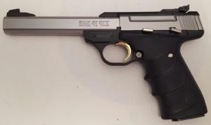               Pistolet BROWNING BUCKMARK Standard Inox URX (arme occasion, bon état)