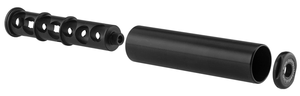 Modérateur de son SAK pour arme en 22 LR - Cliquer pour agrandir