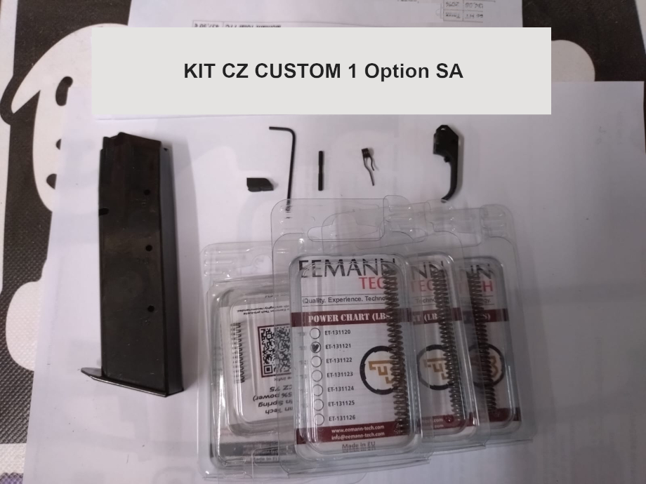 Préparation Custom CZ - KIT UPGRADE 1 Option SA