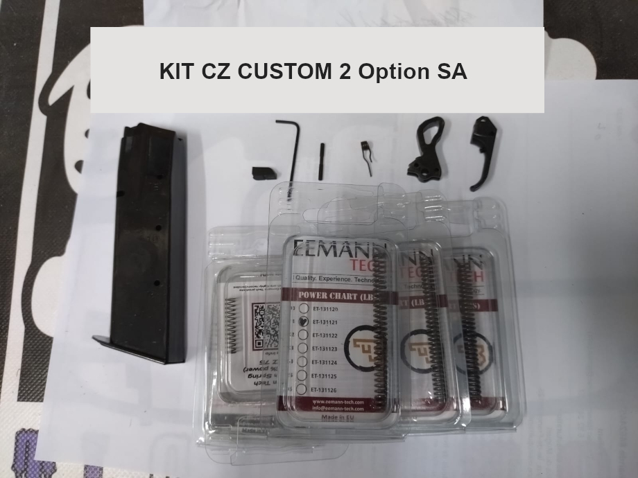 Préparation Custom CZ - KIT UPGRADE 2 Option SA