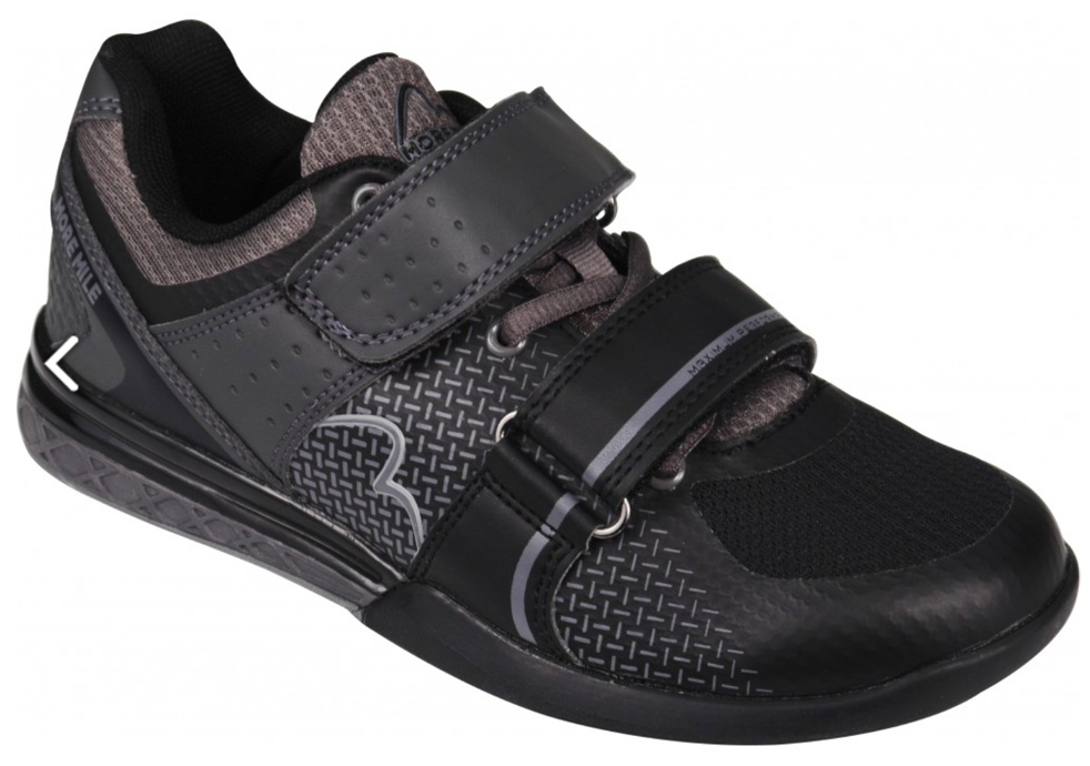 Chaussures More Mile Crossfit semelle lisse - Noir - Cliquer pour agrandir