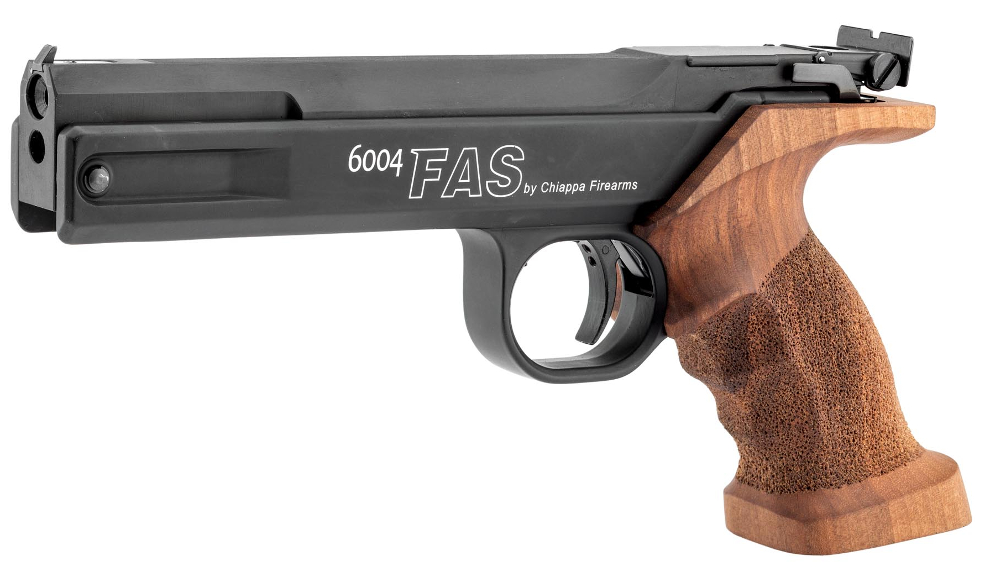 Pistolet Chiappa Match à Air Comprimé FAS 6004 - Crosse anatomique Large - Cliquer pour agrandir