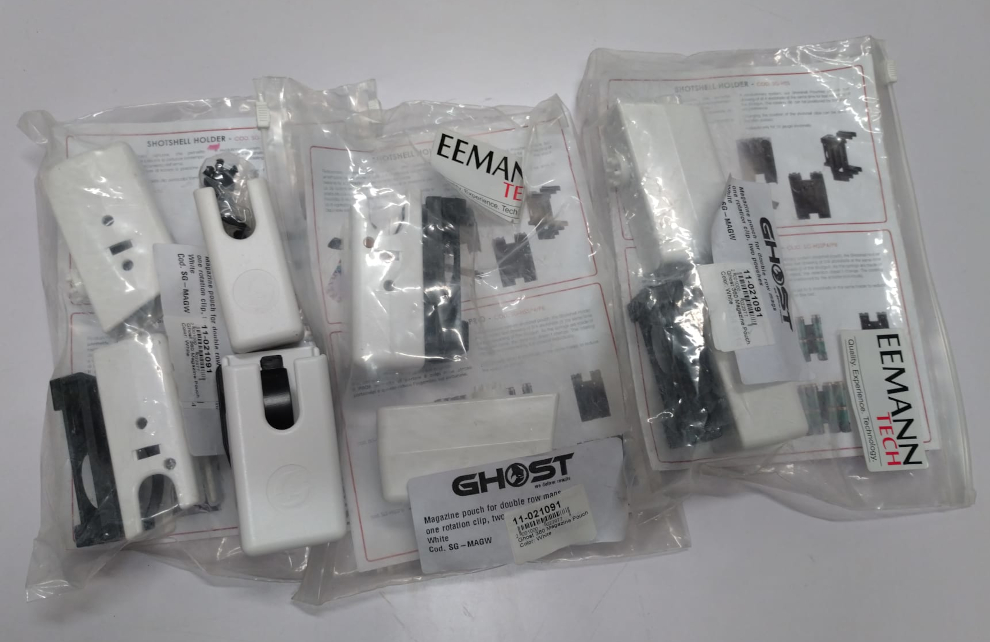Porte-chargeur GHOST 360 Universel avec clip rapide Bleu - PACK x4 unit&eacute;s