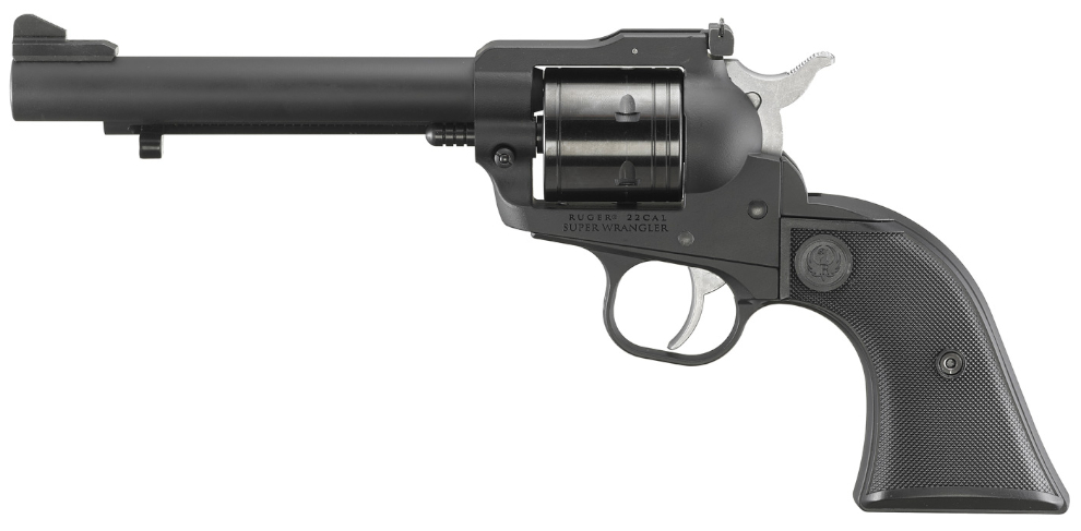 Revolver RUGER SUPER WRANGLER 22 LR Black Cerakote - Modle 2032